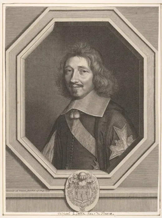 Framed Print : Chancelier Michel IV Le Tellier, 1658. Creator: Robert Nanteuil Framed Print : Chancelier Michel IV Le Tellier, 1658. Creator: Robert Nanteuil