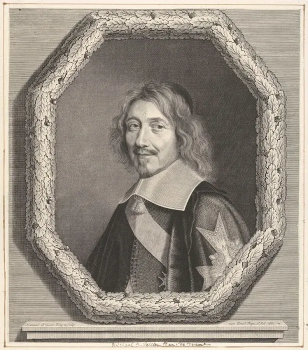 Framed Print : Chancelier Michel IV Le Tellier, 1661. Creator: Robert Nanteuil Framed Print : Chancelier Michel IV Le Tellier, 1661. Creator: Robert Nanteuil