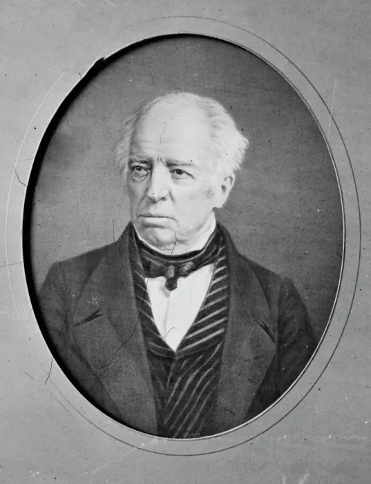 Framed Print : Chancellor James Kent, between 1855 and 1865. Creator: Unknown Framed Print : Chancellor James Kent, between 1855 and 1865. Creator: Unknown