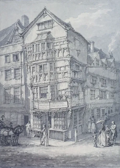 Framed Print : Chancery Lane, London, 1814. Artist: Thomas Hearne Framed Print : Chancery Lane, London, 1814. Artist: Thomas Hearne