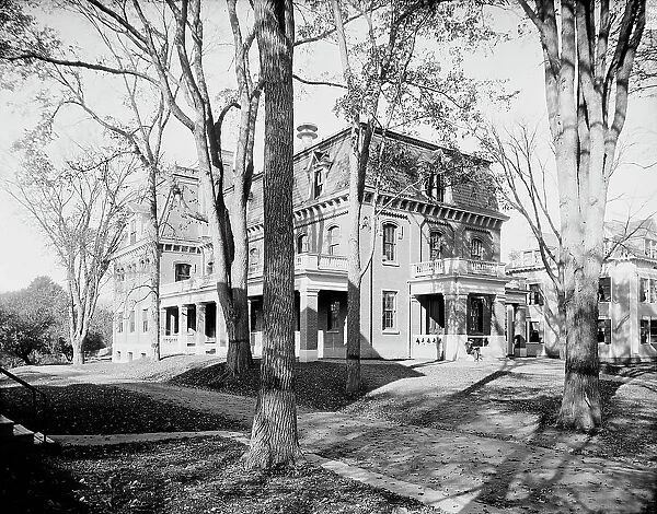 Chandler Building, Dartmouth College, ca 1900. Creator: Unknown
