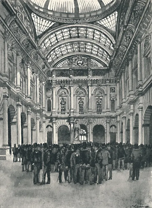 Framed Print : On Change - Royal Exchange, 1891. Creator: William Luker. On Change - Royal Exchange, 1891. Creator: William Luker Framed Print : On Change - Royal Exchange, 1891. Creator: William Luker. On Change - Royal Exchange, 1891. Creator: William Luker