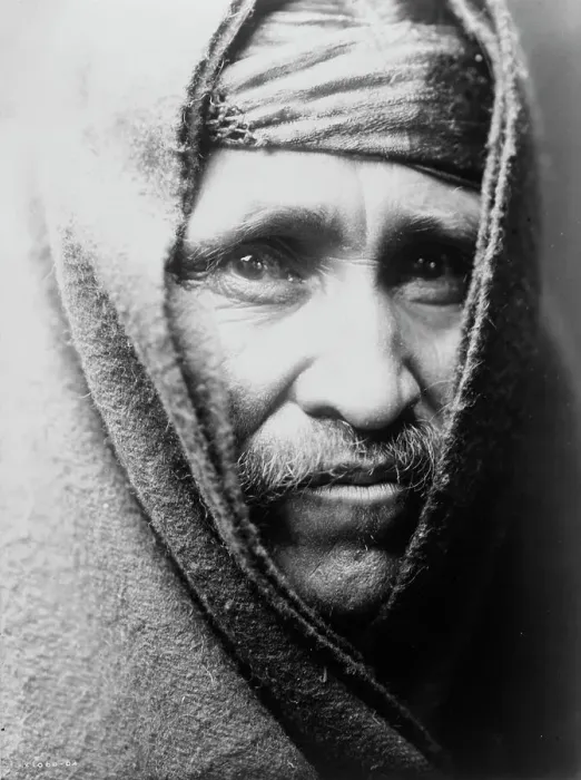 Framed Print : The Chanter, c1905. Creator: Edward Sheriff Curtis Framed Print : The Chanter, c1905. Creator: Edward Sheriff Curtis