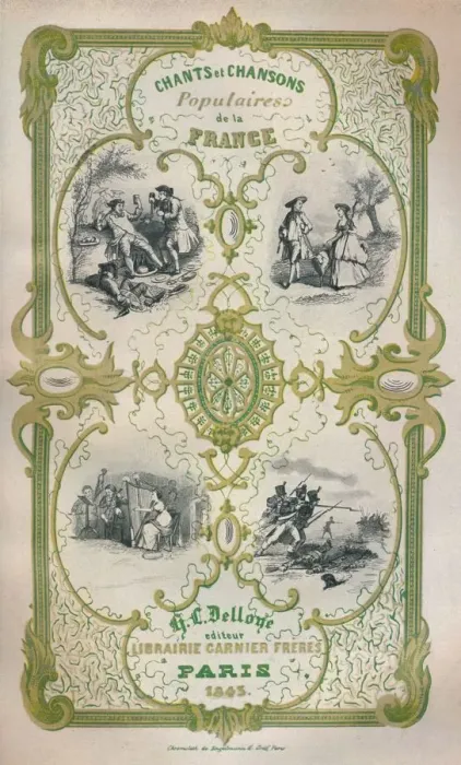 Framed Print : Chants et chansons populaires de France, 1843 (1947) Framed Print : Chants et chansons populaires de France, 1843 (1947)