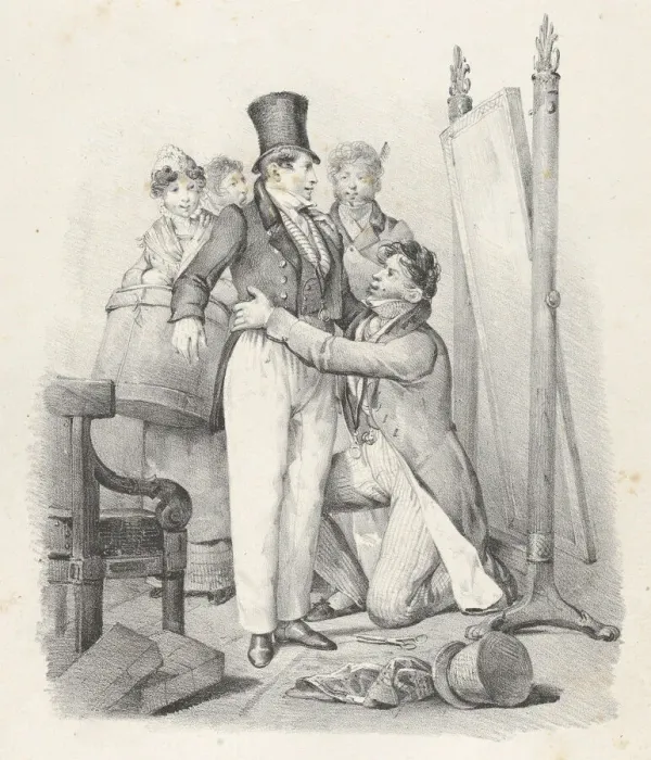 Framed Print : Chap. II: Je ne me reconnais plus (I No Longer Recognize Myself), 1824 Framed Print : Chap. II: Je ne me reconnais plus (I No Longer Recognize Myself), 1824
