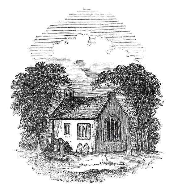 Chapel of Ease to St. Mary s, Southampton, 1842. Creator: Unknown