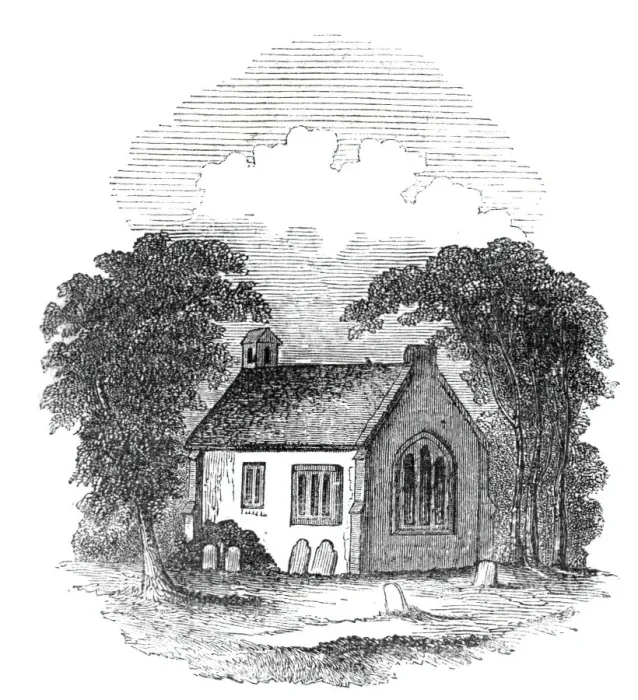 Framed Print : Chapel of Ease to St. Mary s, Southampton, 1842. Creator: Unknown Framed Print : Chapel of Ease to St. Mary s, Southampton, 1842. Creator: Unknown