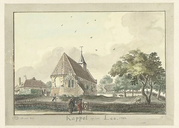 Chapel at Het Loo, 1742. Creator: Jan de Beyer