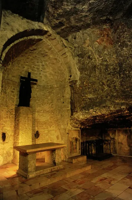 Framed Print : Chapel of the Invention of the Cross, Basilica of the Holy Sepulchre, Jerusalem, Israel, 2014. Creator: LTL Framed Print : Chapel of the Invention of the Cross, Basilica of the Holy Sepulchre, Jerusalem, Israel, 2014. Creator: LTL