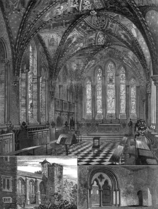 Framed Print : The Chapel of Lambeth Palace, London, 1887 Framed Print : The Chapel of Lambeth Palace, London, 1887