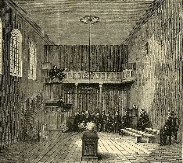 The Chapel in Newgate, c1872. Creator: Unknown