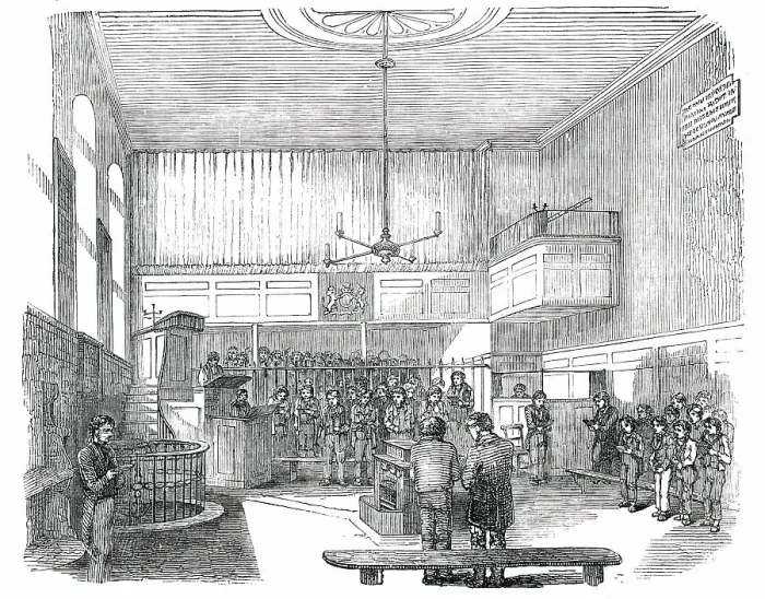 Framed Print : The Chapel, Newgate Prison, 1850. Creator: Unknown Framed Print : The Chapel, Newgate Prison, 1850. Creator: Unknown