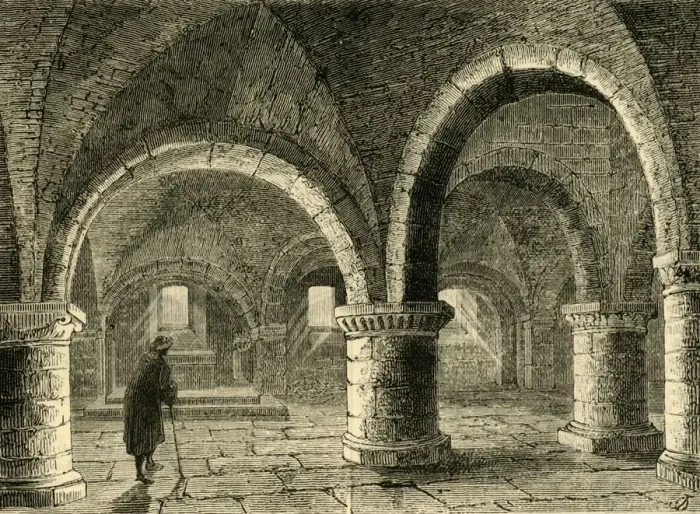 Framed Print : The Chapel of the Pyx, (1881). Creator: Unknown Framed Print : The Chapel of the Pyx, (1881). Creator: Unknown