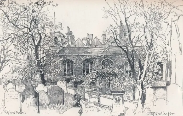 Framed Print : Chapel Royal, c1902. Artist: Tony Grubhofer Framed Print : Chapel Royal, c1902. Artist: Tony Grubhofer