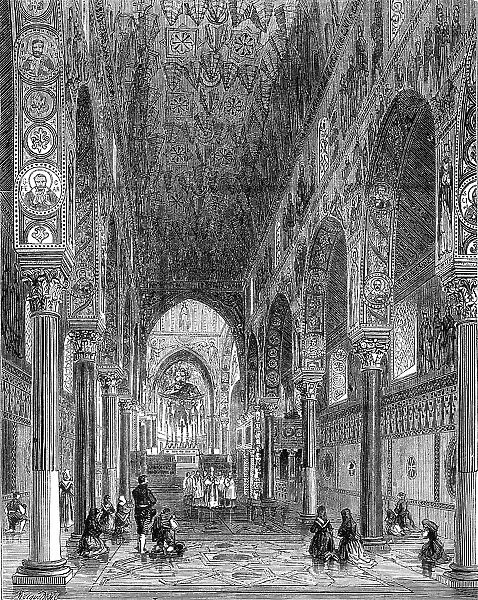 The Chapel Royal, Palermo, 1860. Creator: Macquaid
