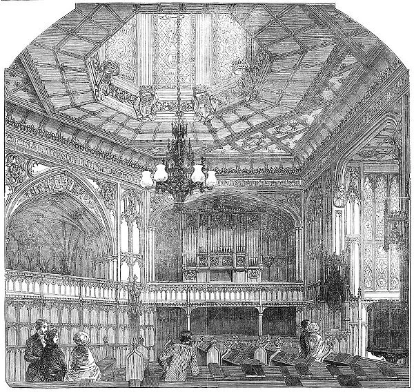 The Chapel Royal, Windsor Castle, 1854. Creator: Unknown