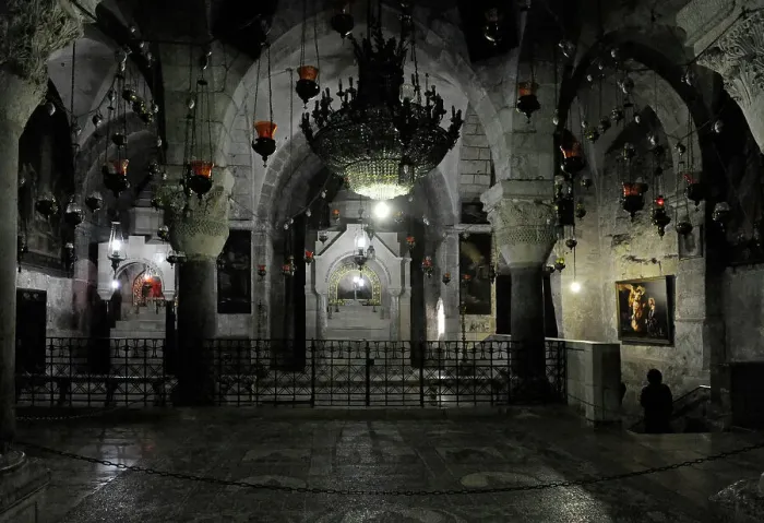 Framed Print : Chapel of Saint Helena, Basilica of the Holy Sepulchre, Jerusalem, Israel, 12th century, (2014). Creator: LTL Framed Print : Chapel of Saint Helena, Basilica of the Holy Sepulchre, Jerusalem, Israel, 12th century, (2014). Creator: LTL