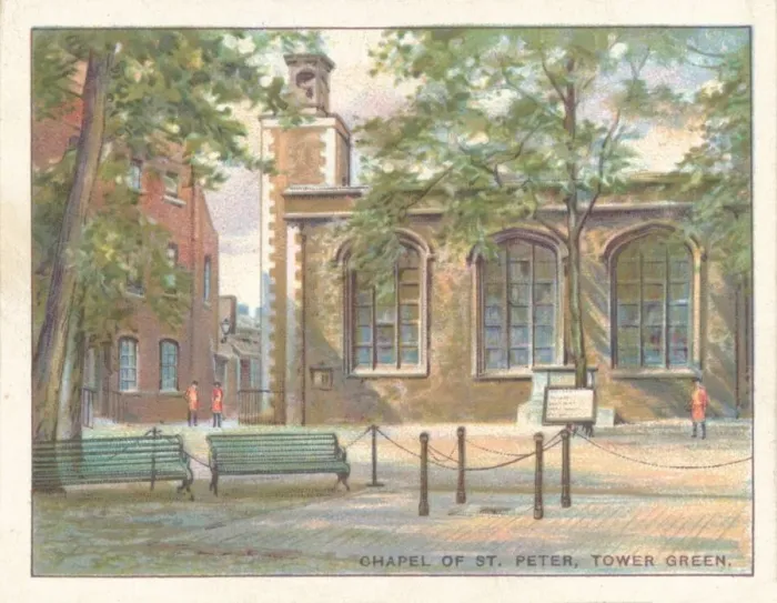Framed Print : Chapel of St. Peter, Tower Green, 1929 Framed Print : Chapel of St. Peter, Tower Green, 1929