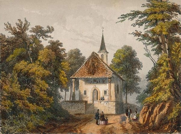 Chapelle de Guillaume-Tell, Küssnacht, mid 19th century. Creator: Unknown