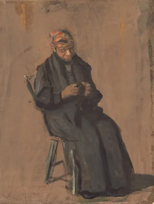 Framed Print : The Chaperone, c. 1908. Creator: Thomas Eakins Framed Print : The Chaperone, c. 1908. Creator: Thomas Eakins