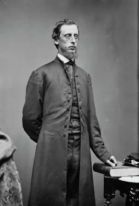 Framed Print : Chaplain A. A. Harris, US Army, between 1855 and 1865. Creator: Unknown Framed Print : Chaplain A. A. Harris, US Army, between 1855 and 1865. Creator: Unknown