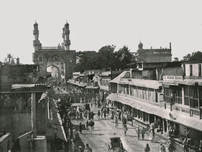 Framed Print : The Char Minar, Hyderabad, India, 1895. Creator: Unknown Framed Print : The Char Minar, Hyderabad, India, 1895. Creator: Unknown