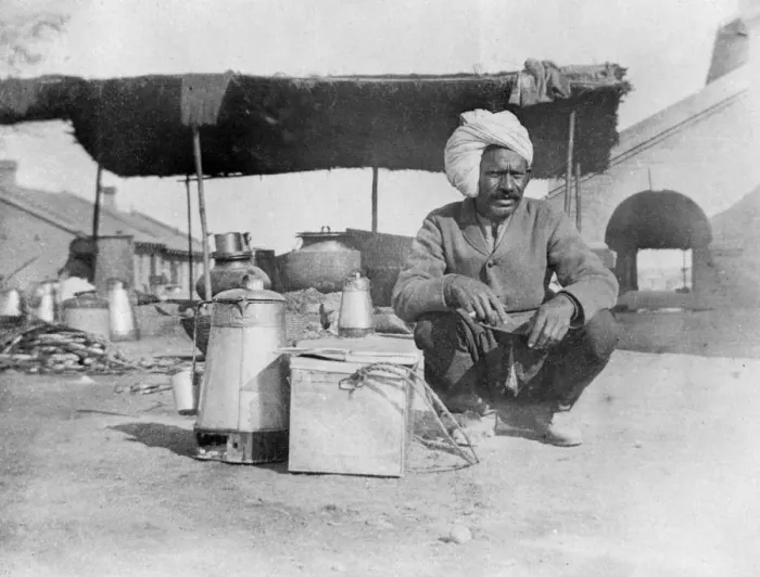 Framed Print : Char-wallah, Howshera, 1917 Framed Print : Char-wallah, Howshera, 1917