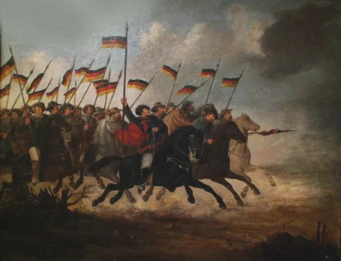 Framed Print : Charge of Cavalry (The Ragamuffin War), 1893 Framed Print : Charge of Cavalry (The Ragamuffin War), 1893