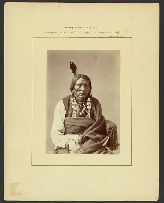 Framed Print : Charge on the Hauk-(Brule Dakota), 1870-1879. Creator: William H. Jackson Framed Print : Charge on the Hauk-(Brule Dakota), 1870-1879. Creator: William H. Jackson