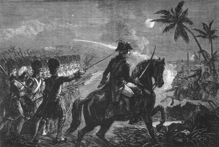 Framed Print : Charge of the Highlanders at Seringapatam, c1891. Creator: James Grant Framed Print : Charge of the Highlanders at Seringapatam, c1891. Creator: James Grant