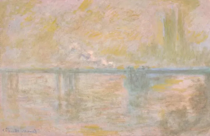 Framed Print : Charing-Cross Bridge in London, c. 1902. Artist: Monet, Claude (1840-1926) Framed Print : Charing-Cross Bridge in London, c. 1902. Artist: Monet, Claude (1840-1926)