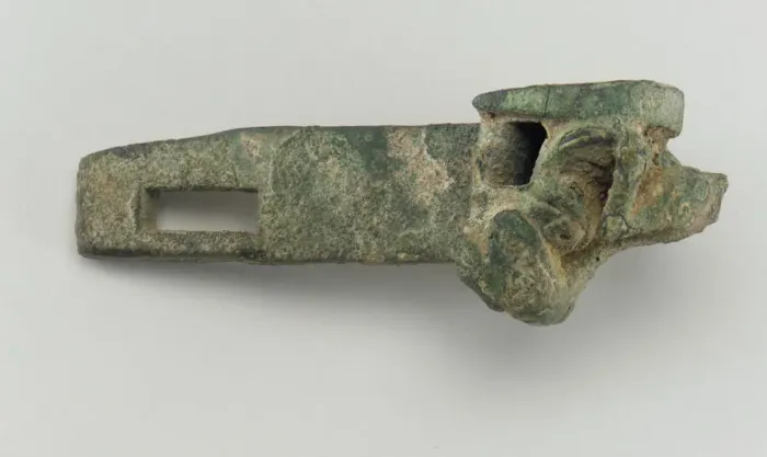 Framed Print : Chariot fitting: linch pin, Eastern Zhou dynasty, 770-221 BCE. Creator: Unknown Framed Print : Chariot fitting: linch pin, Eastern Zhou dynasty, 770-221 BCE. Creator: Unknown