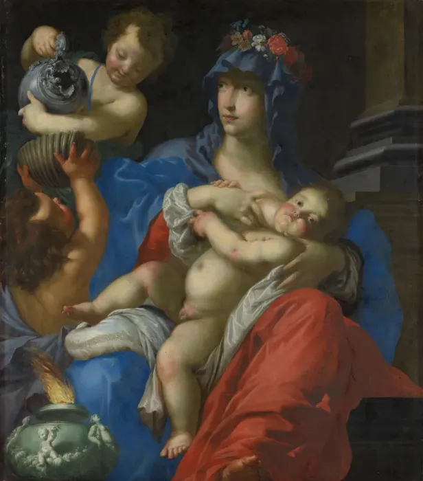 Framed Print : Charity. Creator: Cesare Dandini Framed Print : Charity. Creator: Cesare Dandini