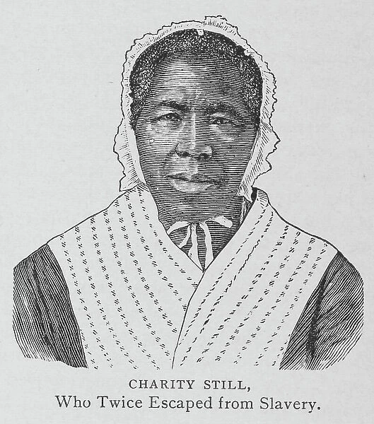 Charity Still, who twice escaped from slavery, 1897. Creator: Unknown