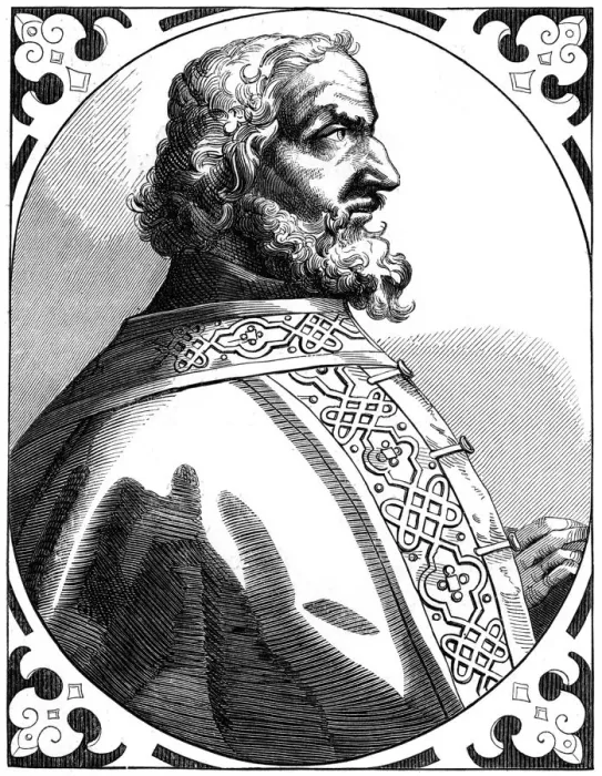 Framed Print : Charlemagne (712-814), Holy Roman Emperor and King of the Franks, 16th century (1849) Framed Print : Charlemagne (712-814), Holy Roman Emperor and King of the Franks, 16th century (1849)