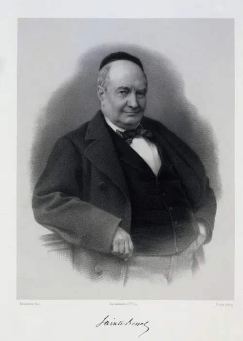 Framed Print : Charles Augustin Sainte-Beuve (1804-1869). Creator: Bornemann, C Framed Print : Charles Augustin Sainte-Beuve (1804-1869). Creator: Bornemann, C