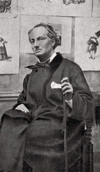 Charles Baudelaire, French poet and art critic, 1857