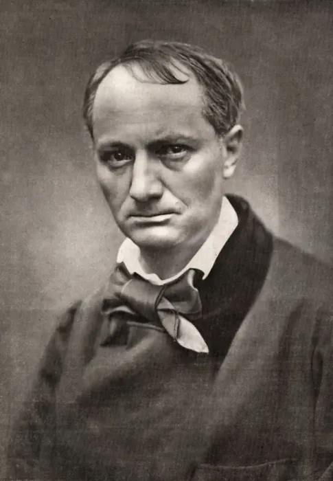 Framed Print : Charles Baudelaire, influential French poet, critic and translator, mid-19th century Framed Print : Charles Baudelaire, influential French poet, critic and translator, mid-19th century