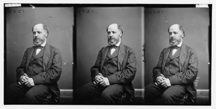 Framed Print : Charles Benedict Calvert of Maryland, 1860-1865. Creator: Unknown Framed Print : Charles Benedict Calvert of Maryland, 1860-1865. Creator: Unknown