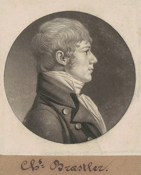 Charles Braestler, 1803. Creator: Charles Balthazar Julien Fevret de Saint-Mé