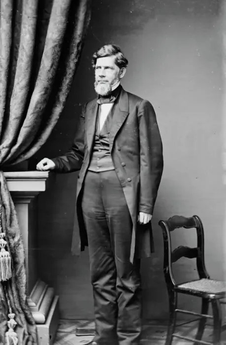 Framed Print : Charles Brooks Hoard of New York, between 1855 and 1865. Creator: Unknown Framed Print : Charles Brooks Hoard of New York, between 1855 and 1865. Creator: Unknown