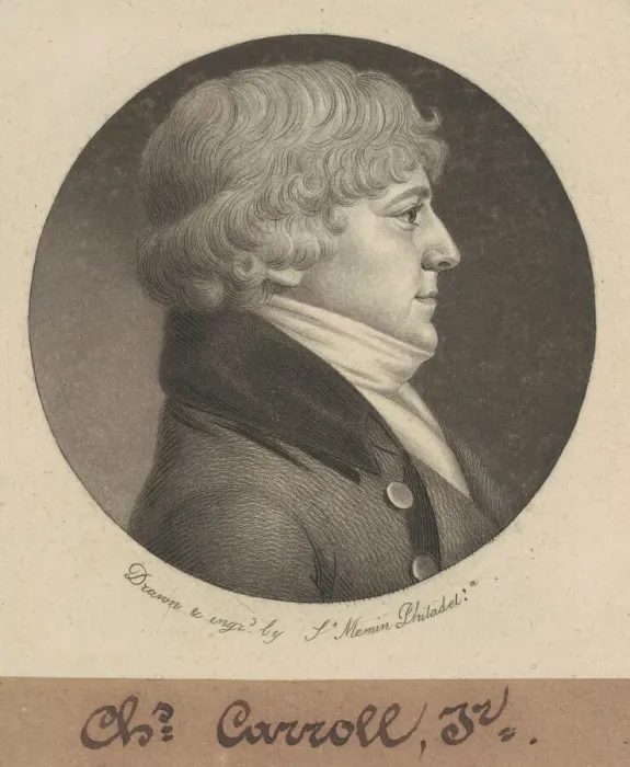 Framed Print : Charles Carroll, Jr. 1800. Creator: Charles Balthazar Julien Fevret de Saint-Mé Framed Print : Charles Carroll, Jr. 1800. Creator: Charles Balthazar Julien Fevret de Saint-Mé