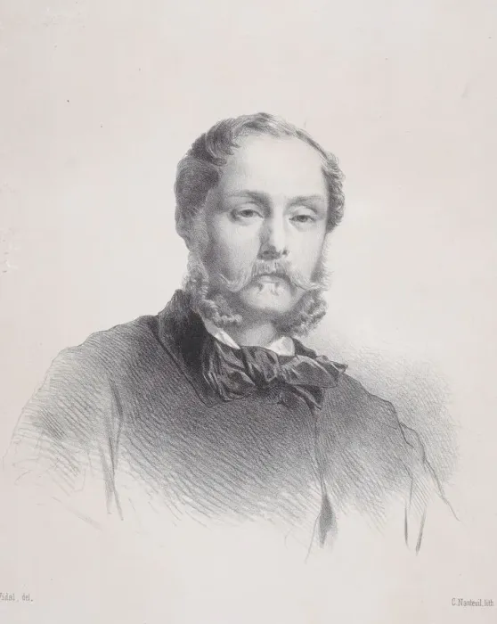 Framed Print : Charles Chaplin, from L Artiste, August 1, 1859