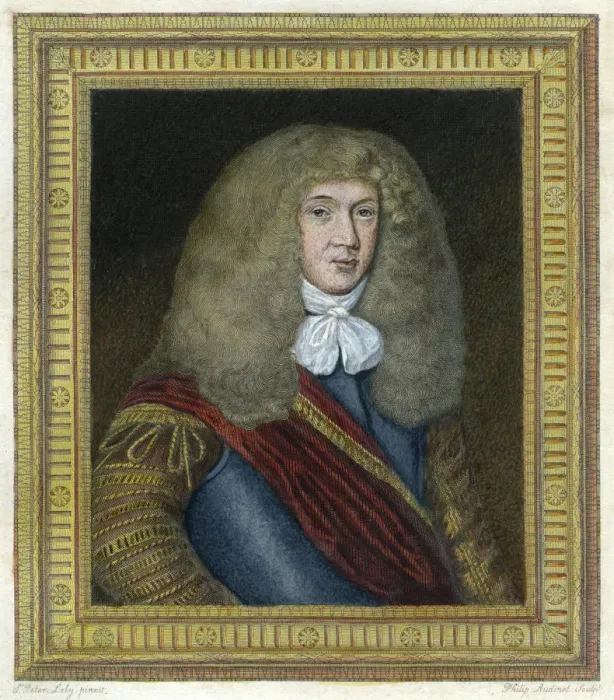 Framed Print : Charles Cotton (1638-1687), English poet, (19th century). Artist: Philip Audinet Framed Print : Charles Cotton (1638-1687), English poet, (19th century). Artist: Philip Audinet