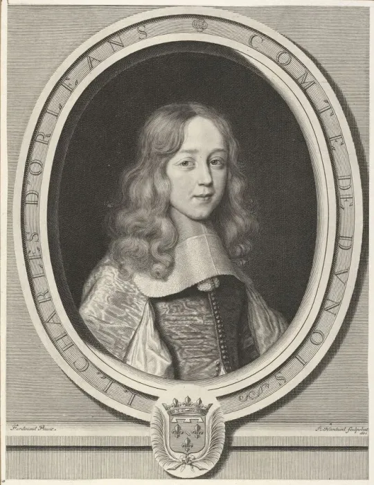 Framed Print : Charles d Orleans-Longueville, Comte de Dunois, 1660. Creator: Robert Nanteuil Framed Print : Charles d Orleans-Longueville, Comte de Dunois, 1660. Creator: Robert Nanteuil