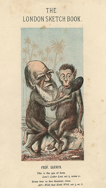 Charles Darwin, English naturalist, 1874
