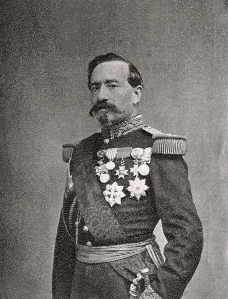 Charles Denis Bourbaki, French soldier and general, 1868