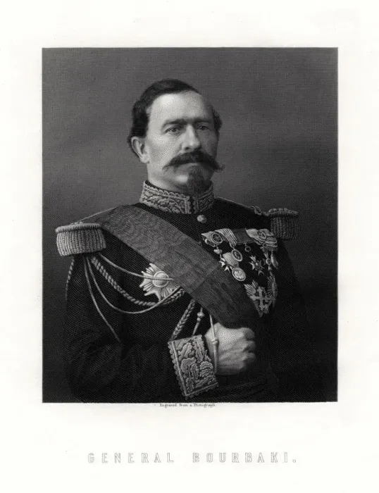 Framed Print : Charles Denis Sauter Bourbaki, French general, 19th century Framed Print : Charles Denis Sauter Bourbaki, French general, 19th century