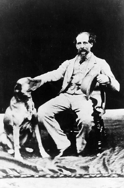 Charles Dickens (1812-70) English author, (c1860s?)