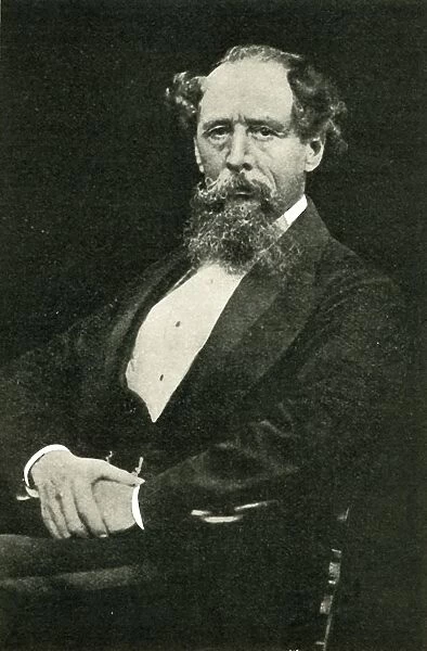 Charles Dickens, 1850s, (1902). Creator: Unknown